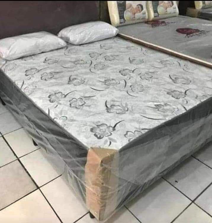 Cama Box Conjugada - Estampa Clara 1