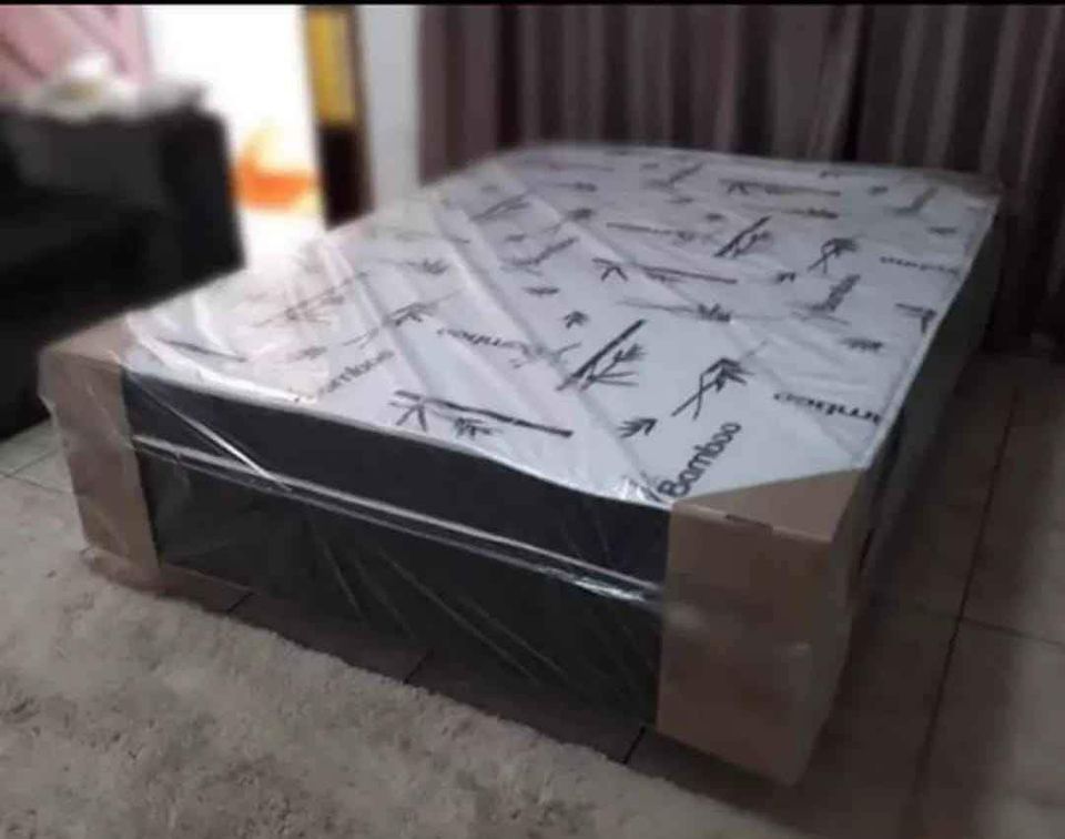 Cama Box Conjugada - Estampa Clara 2